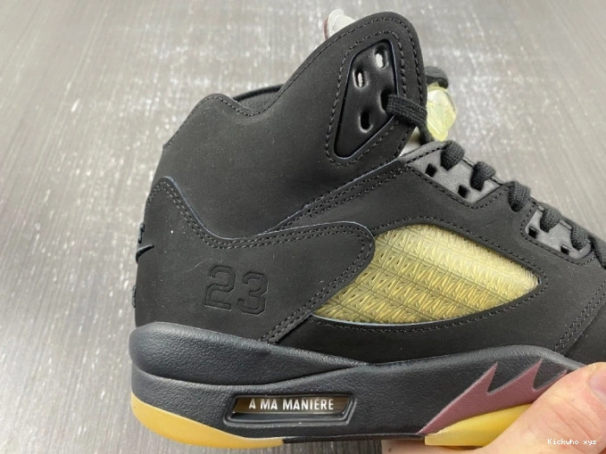 Maniere Jordan Ma Air Black 5 A x FD1330-001 0805